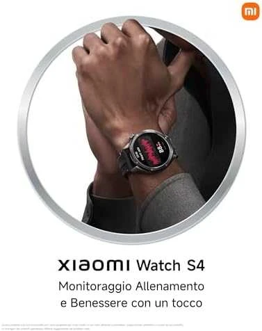 Išmanusis laikrodis Xiaomi Watch S4, Juodos spalvos