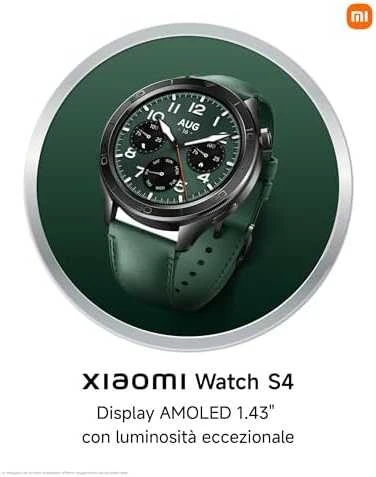 Išmanusis laikrodis Xiaomi Watch S4, Juodos spalvos