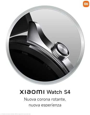 Išmanusis laikrodis Xiaomi Watch S4, Juodos spalvos