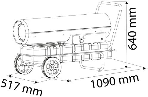 Dyzelinis šildytuvas NEO TOOLS 50KW 90-082