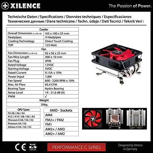 Xilence C A404T (XC040) našumas