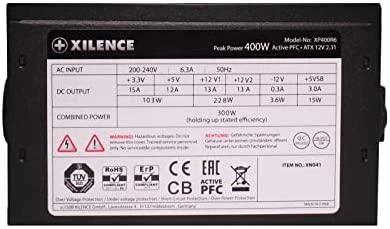 400 W Xilence našumo XP400R6 ErP paruoštas