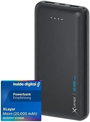 Powerbank Xlayer 20000mAh Juodas