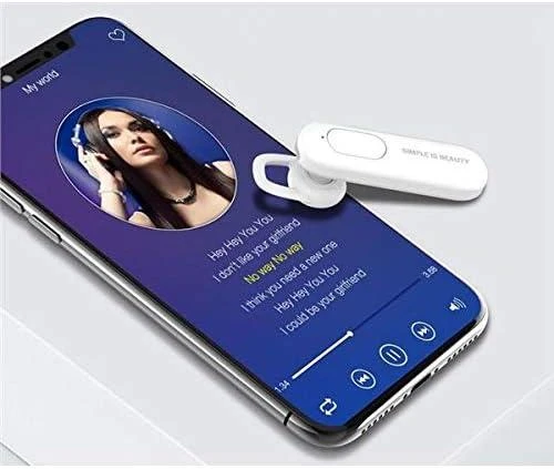 Belaidė laisvų rankų įrangos ausinė XO BE4 Bluetooth, baltos spalvos
