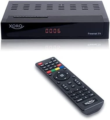 Carruzzo Xoro HRT 8770 Twin Kabelis, Ethernet (RJ-45), Palydovinė 4K Ultra HD Juoda