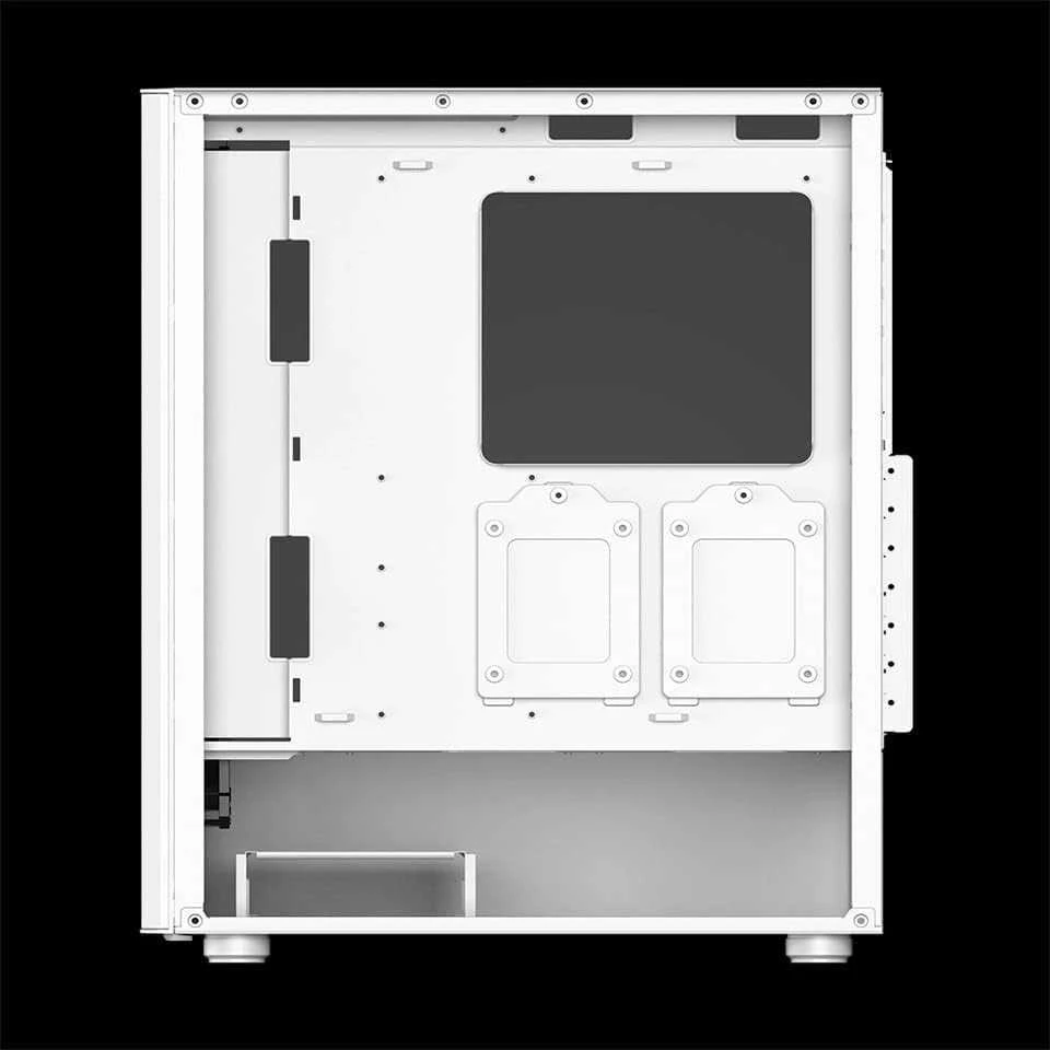 ADATA XPG Valor Air ATX Midi Tower juodas Glas 4x120mm