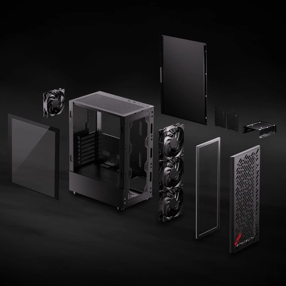 ADATA Obudowa XPG Valor Air balta (VALORAIRMT-WHCWW)
