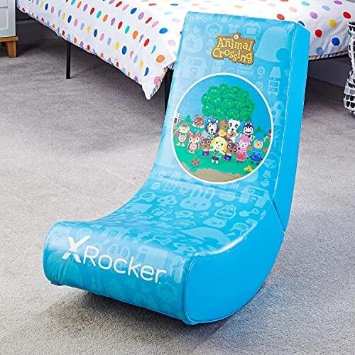 Žaidimų kėdė X Rocker Nintendo Video Rocker Village Edition Animal Crossing Gaming Chair