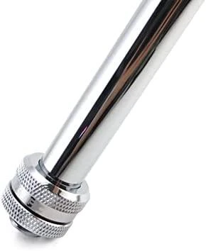XSPC jungtis G1/4" jungtimi prie 14 mm kieto vamzdžio, chromuota - 8 vnt.