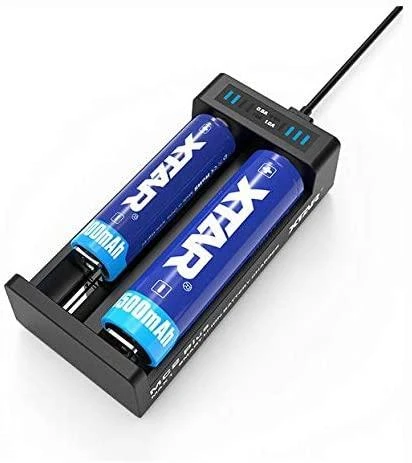 18650 Baterijų įkroviklis XTAR MC2 Plus