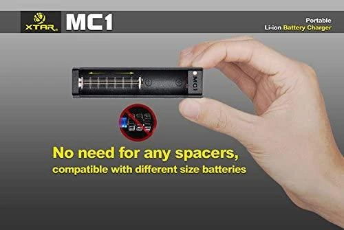 Oem Įkroviklis baterijos 18650 14500 26650 XTAR MC1
