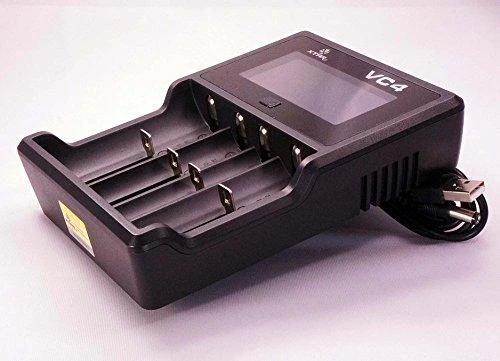 Baterijų įkroviklis XTAR VC4 18650 AA AAA elementam ni-MH li-ion 4 vietų 