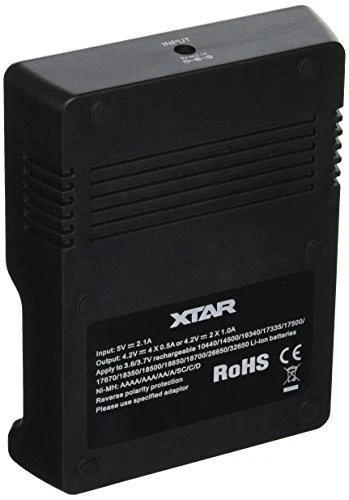 Baterijų įkroviklis XTAR VC4 18650 AA AAA elementam ni-MH li-ion 4 vietų 