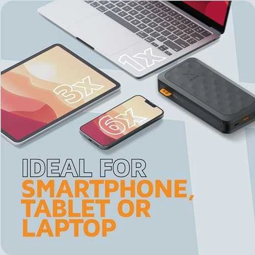 „Xtorm“ – išorinė baterija USB-C PD 67W 27.000mAh 2xUSB-C, juoda