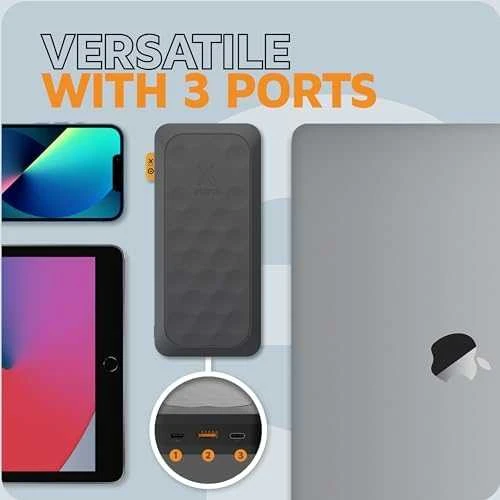 „Xtorm“ – išorinė baterija USB-C PD 67W 27.000mAh 2xUSB-C, juoda