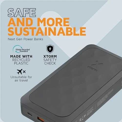 „Xtorm“ – išorinė baterija USB-C PD 67W 45.000mAh 2xUSB-C, juoda