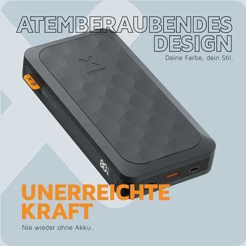 „Xtorm“ – išorinė baterija USB-C PD 67W 45.000mAh 2xUSB-C, juoda