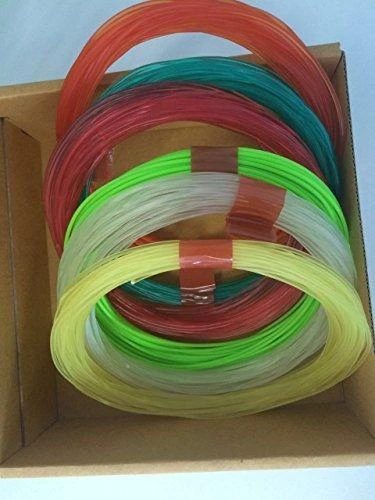 XYZPrinting 3D rašiklio PLA 1.75mm plastikas 216g - 6 atsitiktinės spalvos