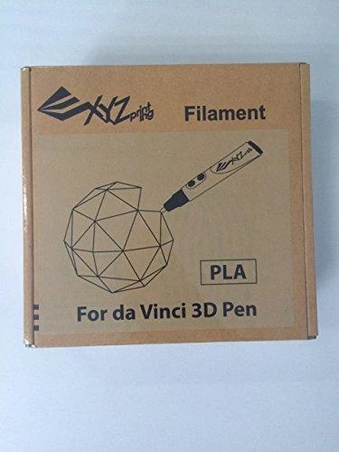 XYZPrinting 3D rašiklio PLA 1.75mm plastikas 216g - 6 atsitiktinės spalvos