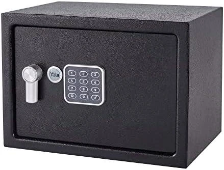 Yale YSV/170/DB2 Laisvai stovintis Seifas 3,8 l Plieninis Juodas