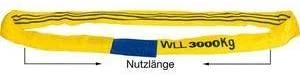 Sintetinis žiedinis stropas YALE RSD-03000 3000 kg 2 m