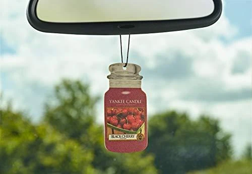 „Yankee Candle“ automobilio kvapiklių rinkinys „Juodas Cherry“ – 3 vnt.