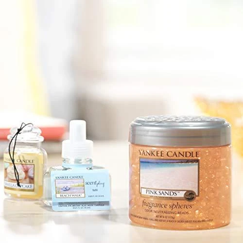 Yankee Candle Vanilla Cupcake automobilio žvakė Stiklainyje, 24 g