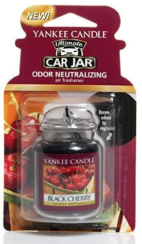 Yankee Candle Juodas Cherry Car Jar Ultimate 24 g