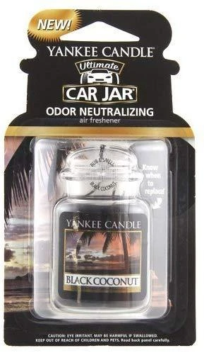 Yankee Candle Yankee Home Ultimate Juodas COCONUT YANKEE Car Air Freshener