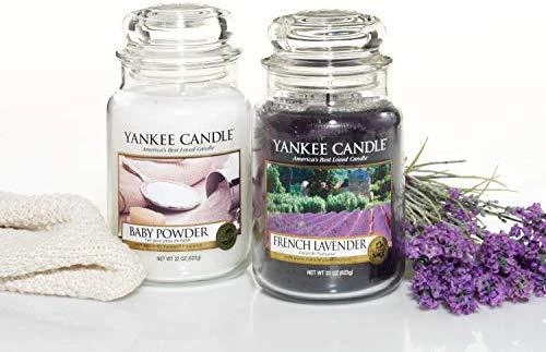 Yankee Candle Baby Powder kvapioji žvakė unisex, 411 g