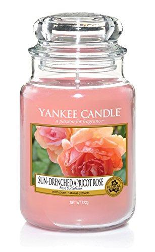 Yankee Candle Aromatinė didelė žvakė "Sun-Drenched Apricot Rose" 623 g