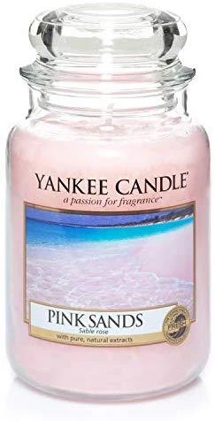 Yankee Candle Large Jar didelė kvapioji žvakė Rožinė Sands 623g