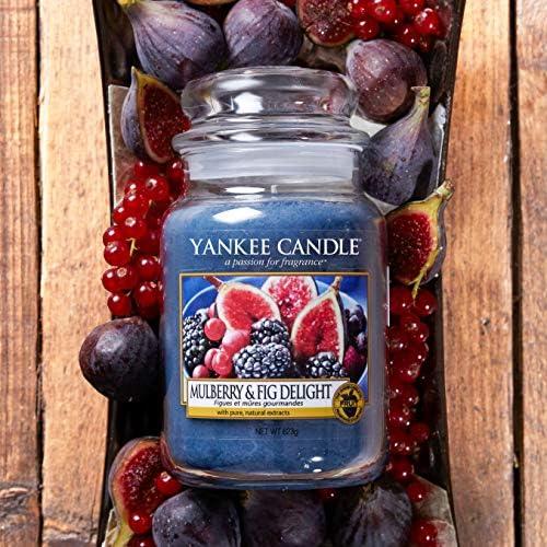 Yankee Candle Aromatinė žvakė "Classic Large Mulberry - Fig Delight" 623 g