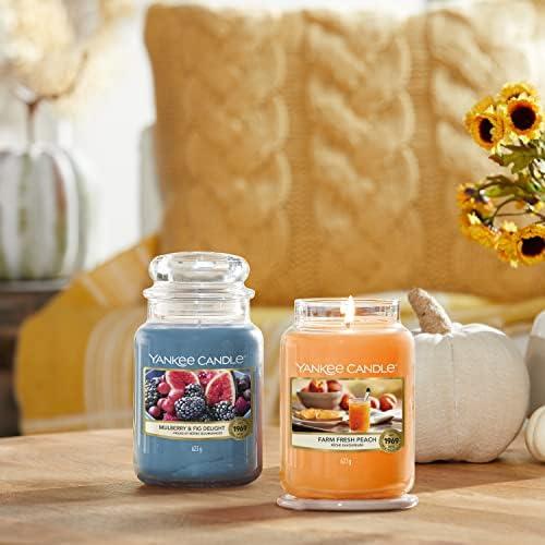 Yankee Candle Aromatinė žvakė "Classic Large Mulberry - Fig Delight" 623 g