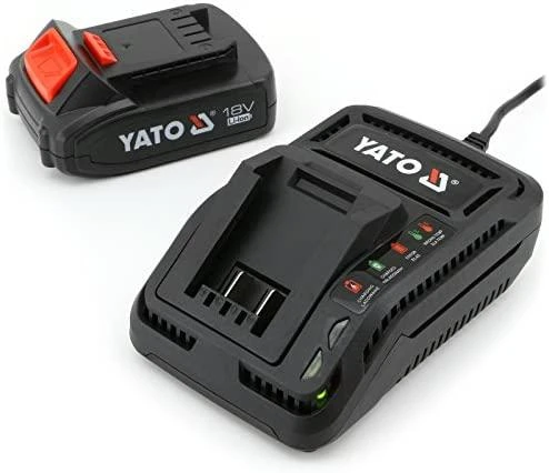 YATO 18V akumuliatorius ir įkroviklis