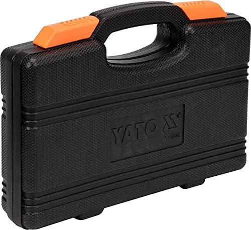 Yato Kaitinimo žvakių išėmimo rinkinys, 7 vnt., pažeistoms kaitinimo žvakėms, anglinio plieno, kaitinimo žvakių ištraukimo rinkinys
