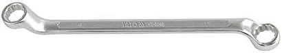 YATO KLUCZ OCZKOWY ODGIĘTY 21 x 23mm Z POLEROWANĄ GŁÓWKĄ /B 0391