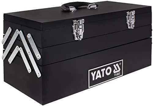 YATO Plieninė įrankių dėžė 460 x 200 x 225 mm