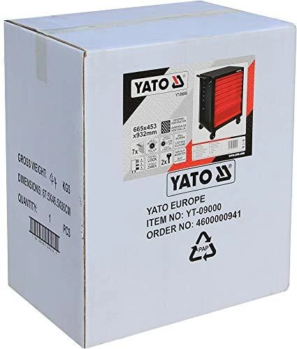 Yato įrankių spintelė su ratukais, 7 stalčiai (YT-09000)