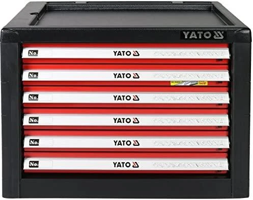 Yato 6-Drawer service cabinet YT-09155 Juodas