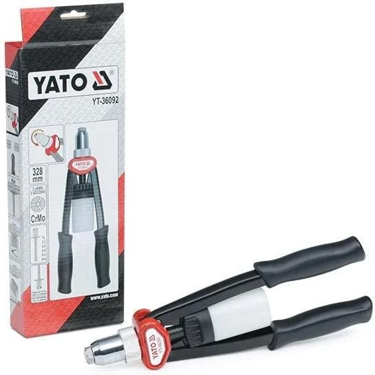 YATO NITOWNICA DZWIGNIOWA Z OBROTOWĄ GŁOWICĄ 3,2-6,4mm 36092