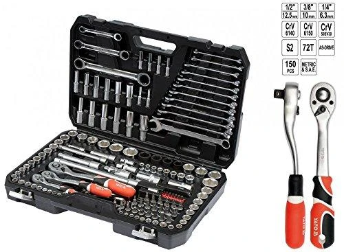Įrankių komplektas Yato YT-38811; 150 vnt.