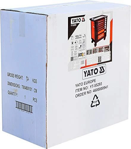 YATO SEMINARŲ SPINTELĖ 7 STALČIAI + ĮRANKIAI 165 vnt. 55293
