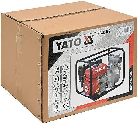 YATO benzininis vandens siurblys 3" 5,9HP 60m3/h 85402