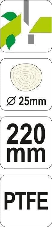 YATO UNIVERSAL žirklinis genėjimas TEFLON 220mm 8801