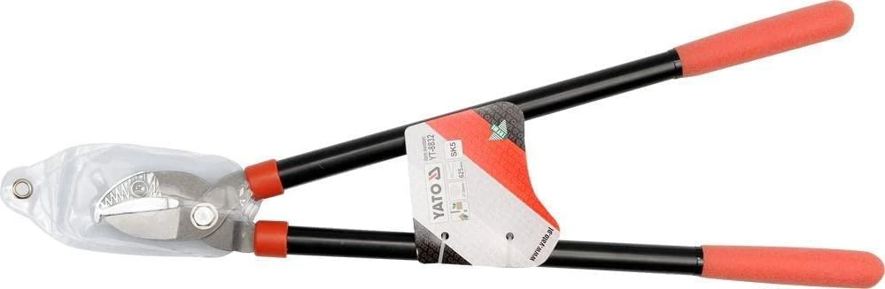 Svertinės sodo žirklės su atraminiais ašmenimis Yato YT-8832; 625 mm