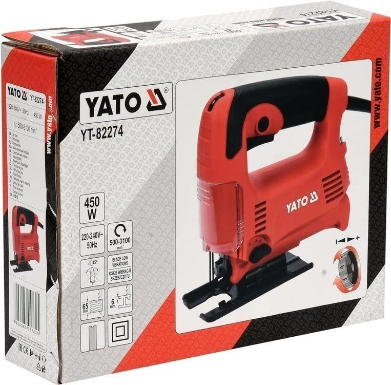 Elektrinis siaurapjūklis Yato YT-82274; 450 W