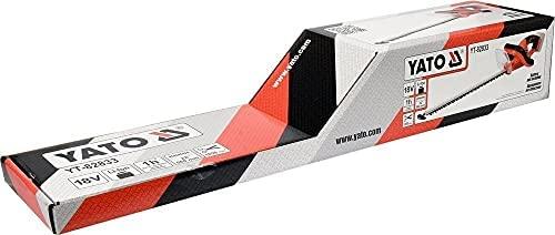 Yato Akumuliatorinės gyvatvorių žirklės, 560mm, 19mm pjovimo skersmuo, sodo žirklės