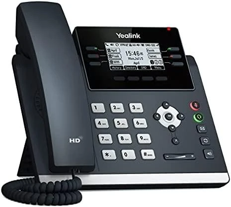 IP telefonas Yealink SIP-T42U, su ekranu, Wi-Fi