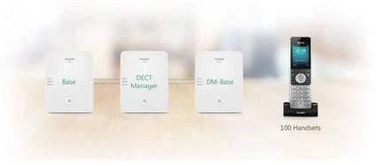 Yealink W80B DECT bazinė stotis Balta